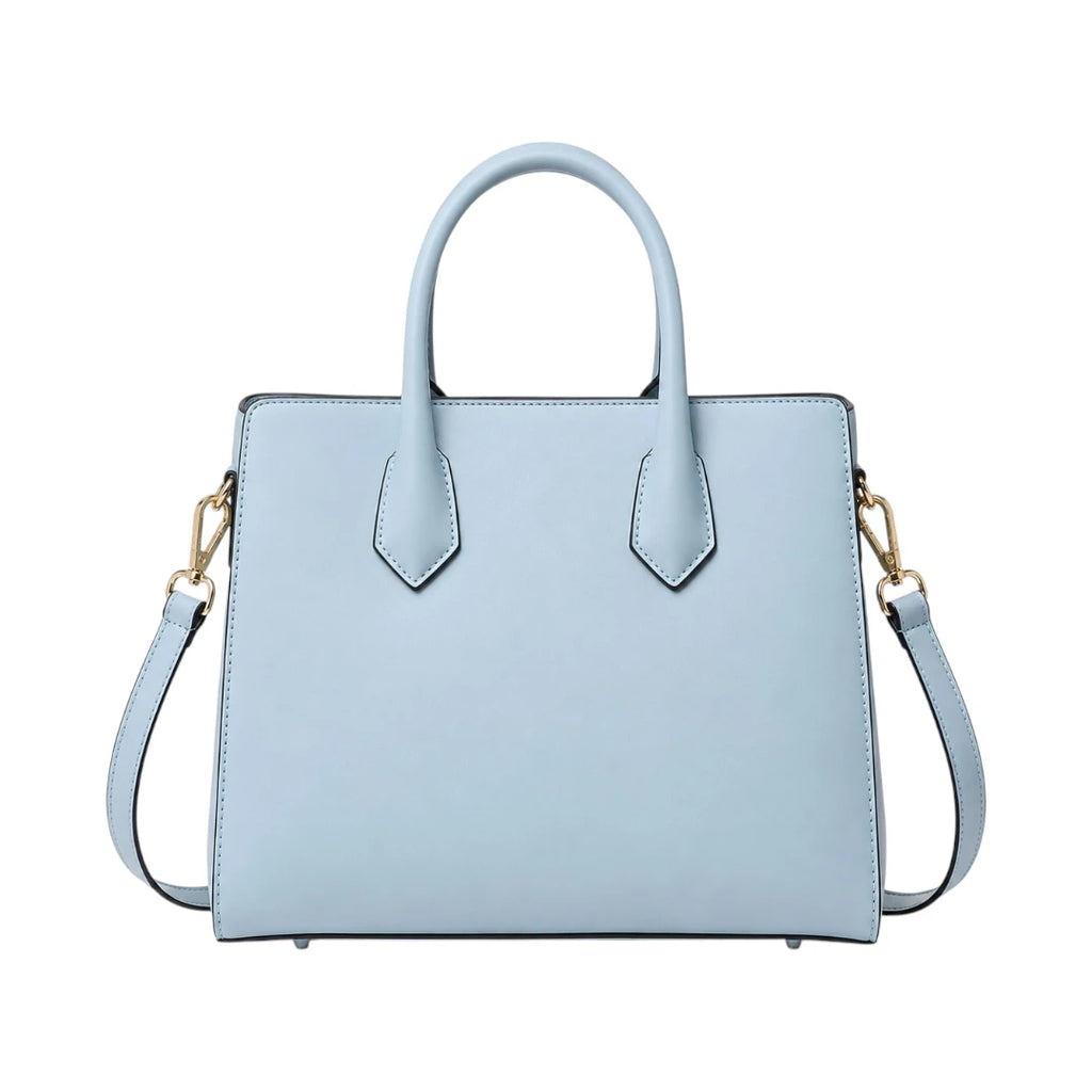 Misty's Bag Addiction Elegant Blue Leather Shoulder Bag for Women