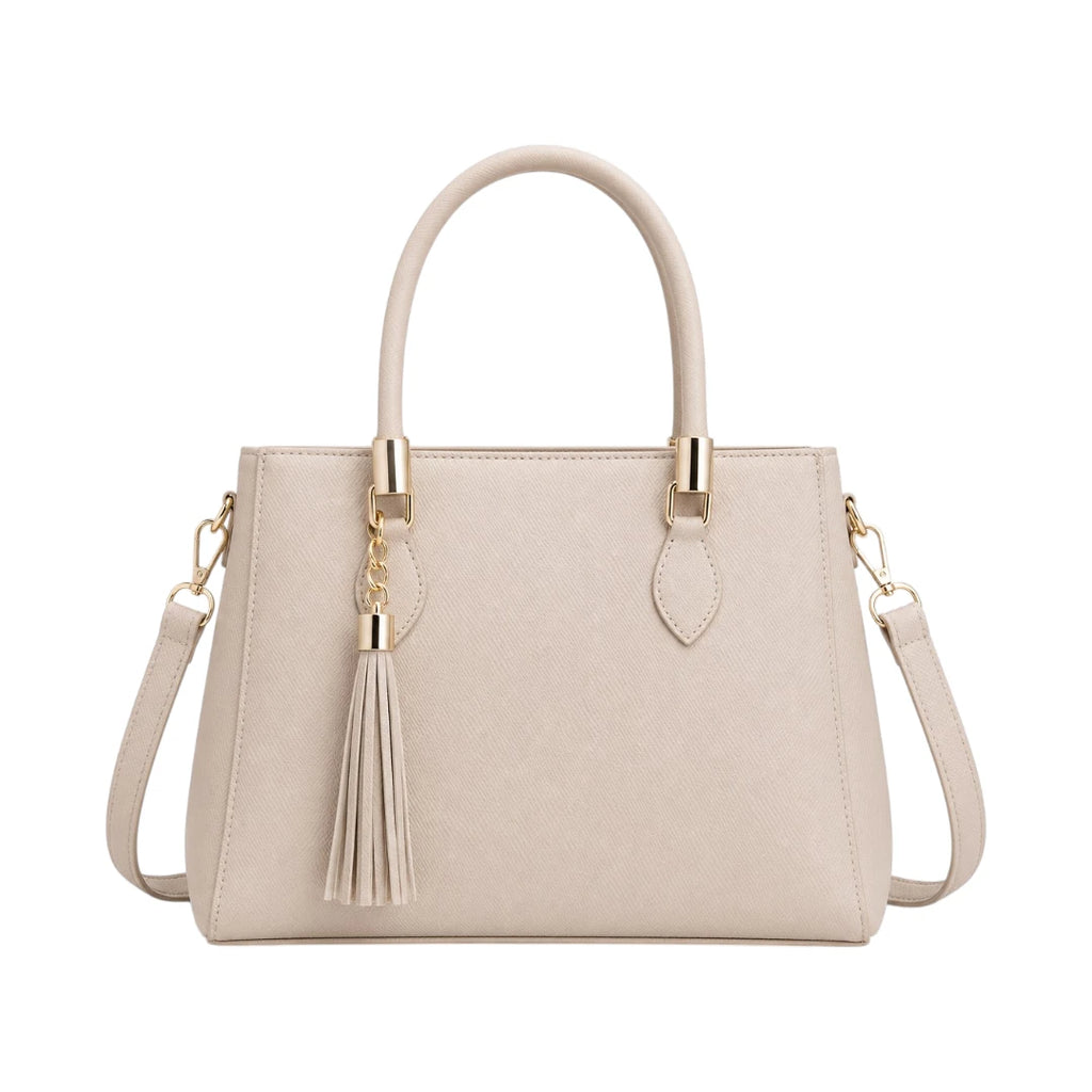 Misty's Bag Addiction Ivory Classic Pearl Leather Shoulder Bag