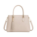 Misty's Bag Addiction Ivory Classic Pearl Leather Shoulder Bag