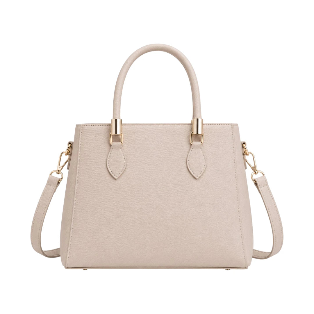 Misty's Bag Addiction Ivory Classic Pearl Leather Shoulder Bag