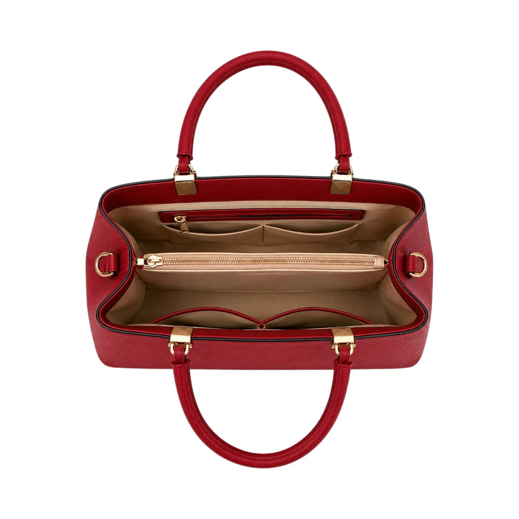 Misty's Bag Addiction Signature Red Leather Shoulder Bag